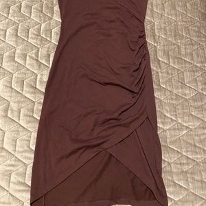 High low body con dress!